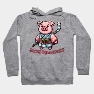 Ice hockey pig Hoodie